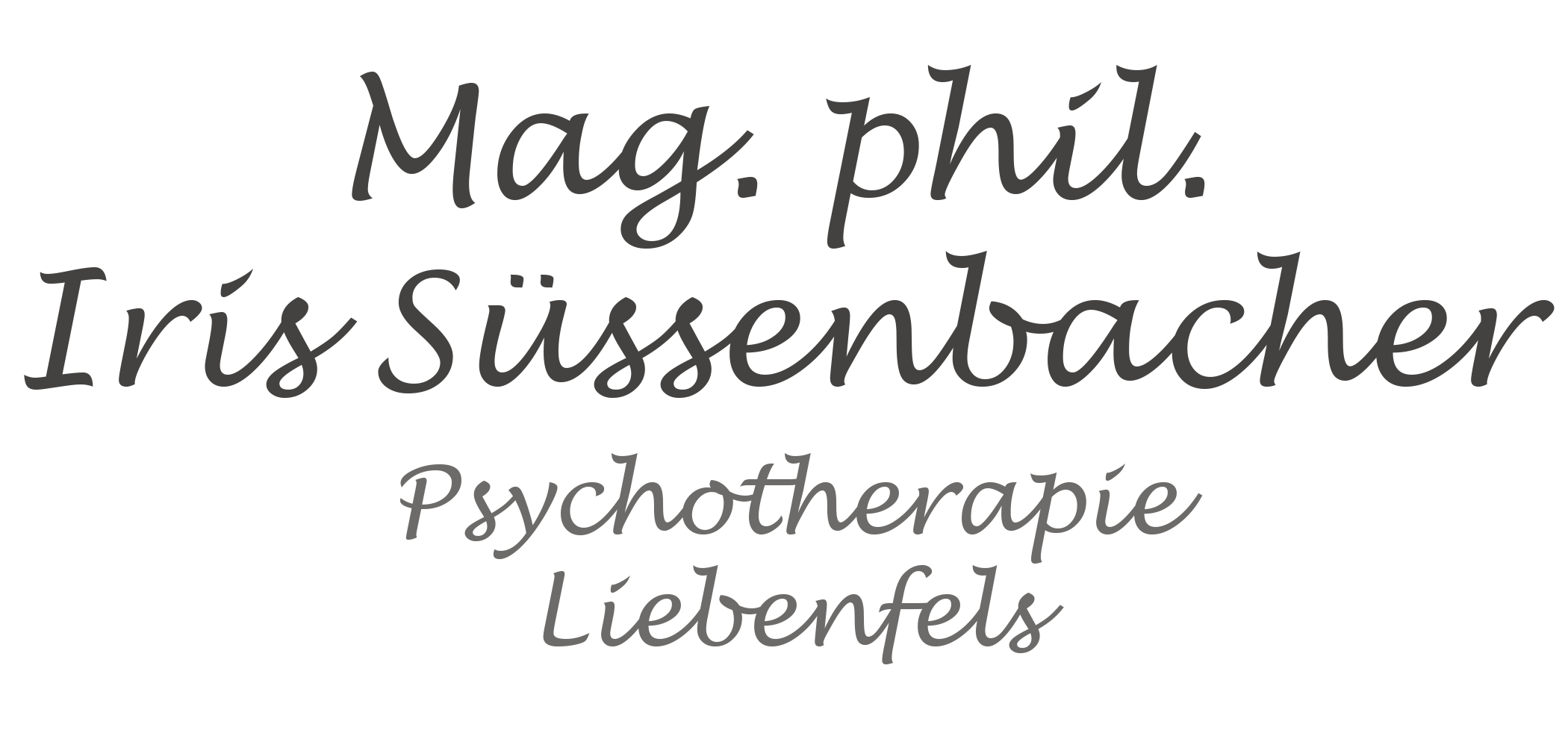 Mag. Iris Süssenbacher Logo